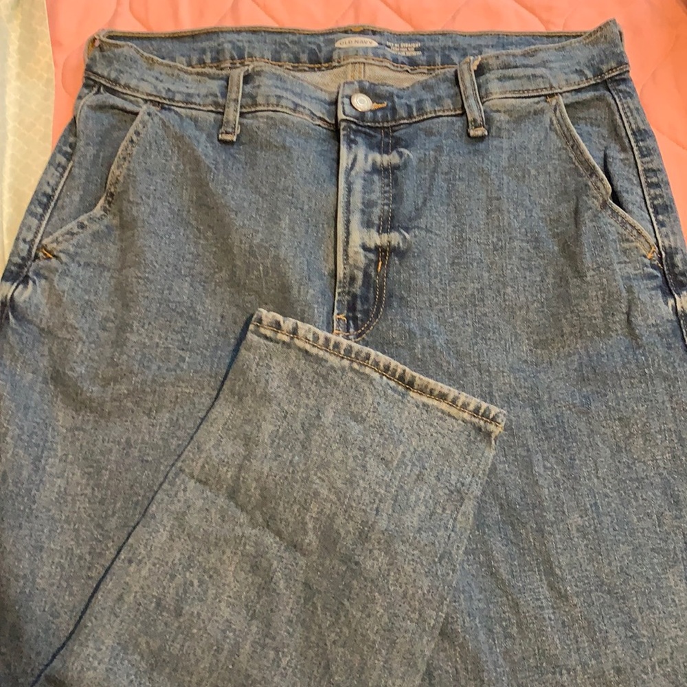 Old Navy Ski-Hi Straight Jeans